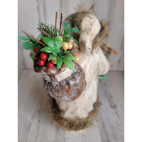 One hundred 80 rustic Santa Claus cranberry star figure xmas - Picture 7 of 11